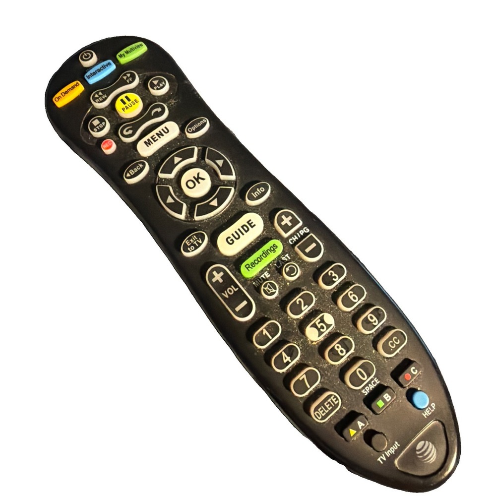 AT&T U-Verse S30-S1B Programmable IR Universal Remote Control